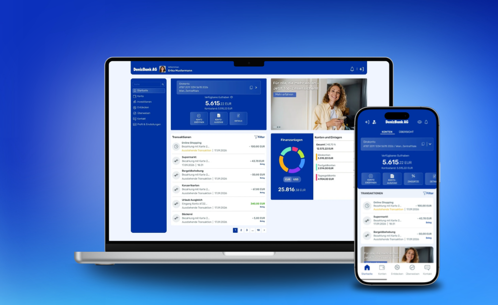 Internetbanking & DenizMobile der DenizBank AG