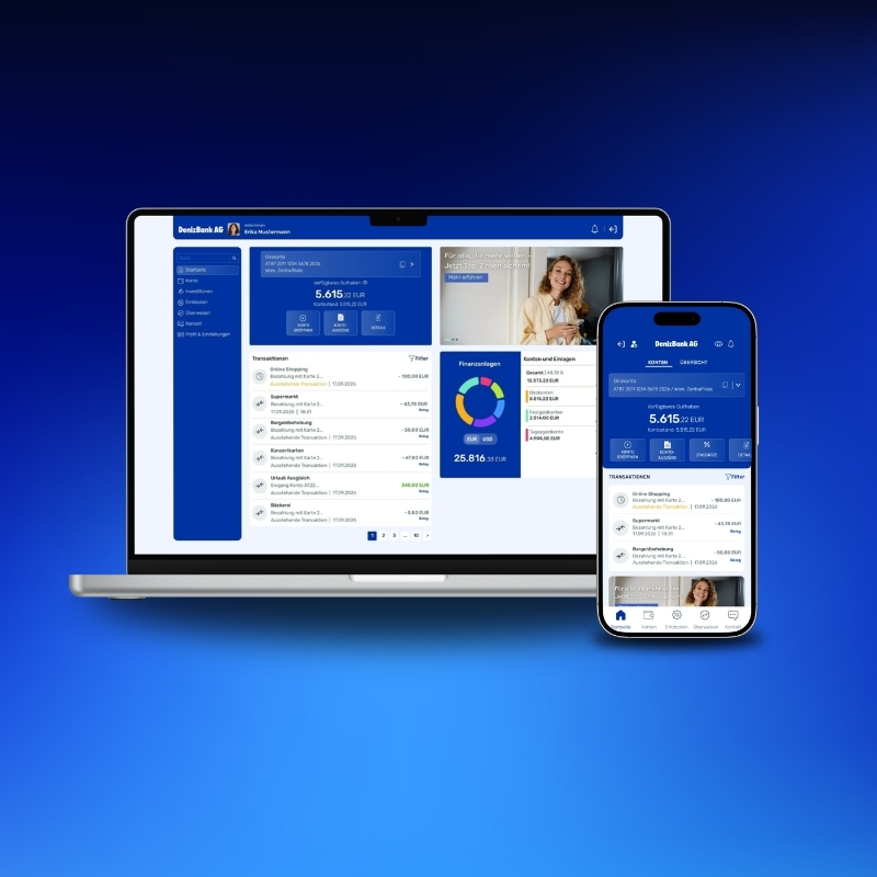 Neue Digital-Banking Experience