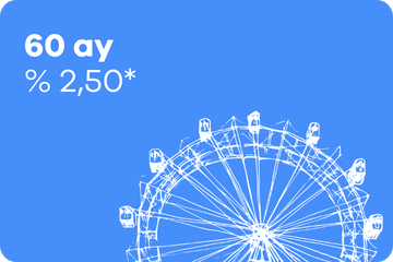 60 ay Hesap Cüzdanı – % 2,50